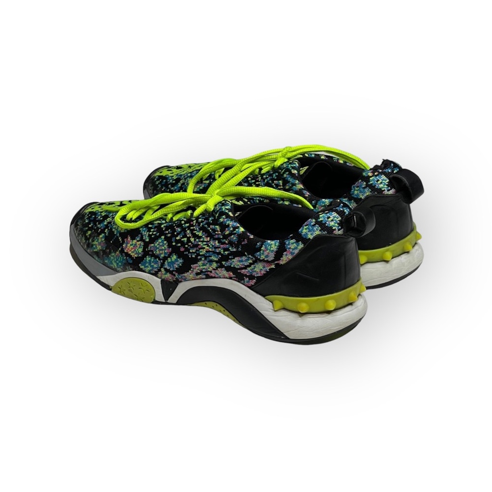 Ash Python Print Knit Trainers Neon Yellow + Mult… - image 5